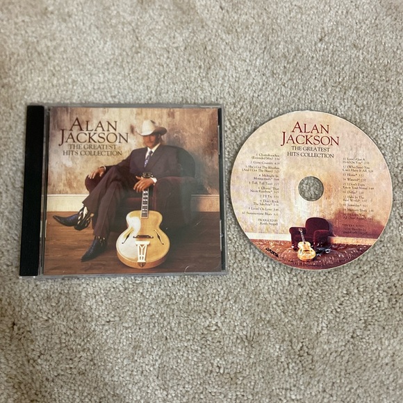 🔥5 for $5🔥 Alan Jackson The Greatest Hits Collection CD - Picture 1 of 5
